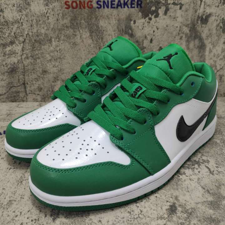 Air Jordan 1 Low Pine Green 553558-301 Release Info | SneakerNews.com