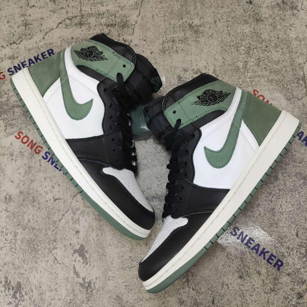 air jordan 1 clay green