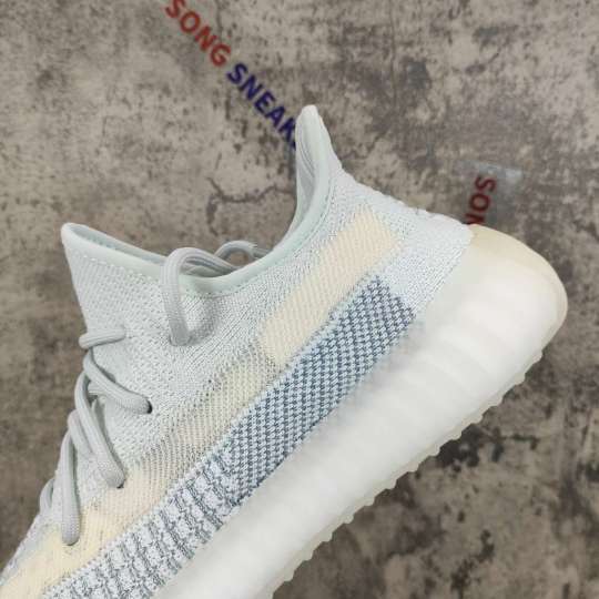 350 v2 cloud white reflective