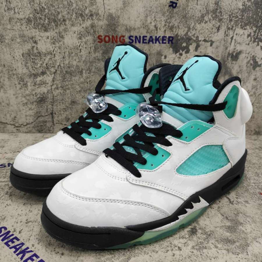 Air Jordan 5 Retro Island Green - SongSneaker
