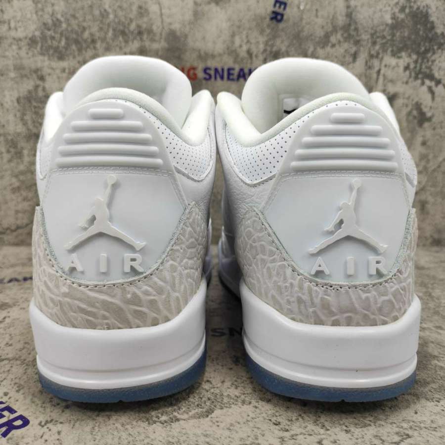 Air Jordan 3 Retro Pure White 2018 - SongSneaker