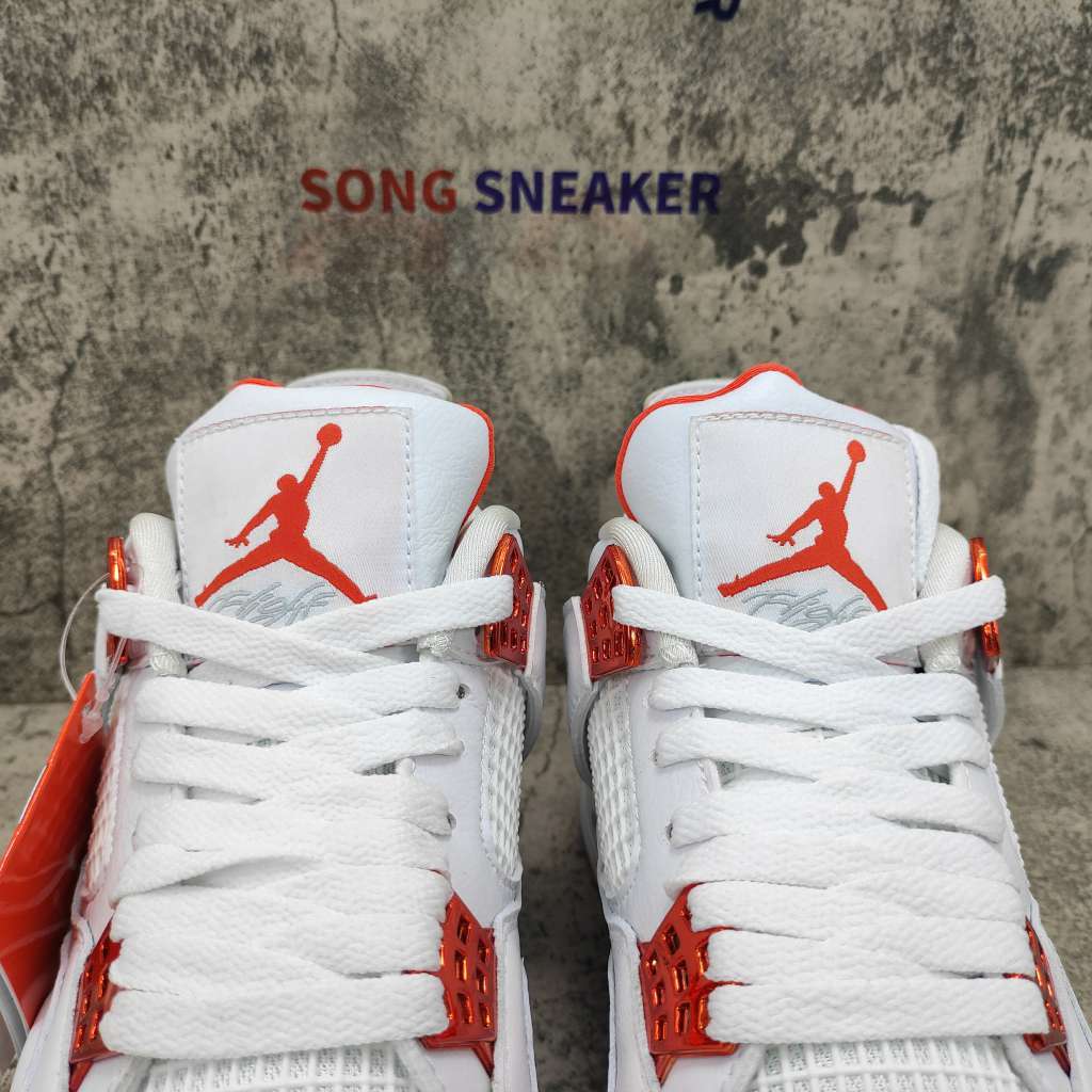 Air Jordan 4 Retro Metallic Orange