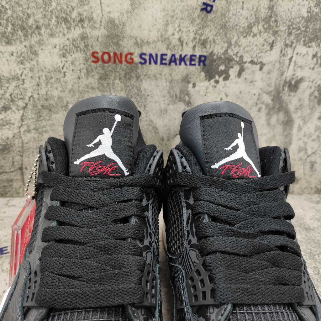 Air Jordan 4 Retro Laser Black Gum