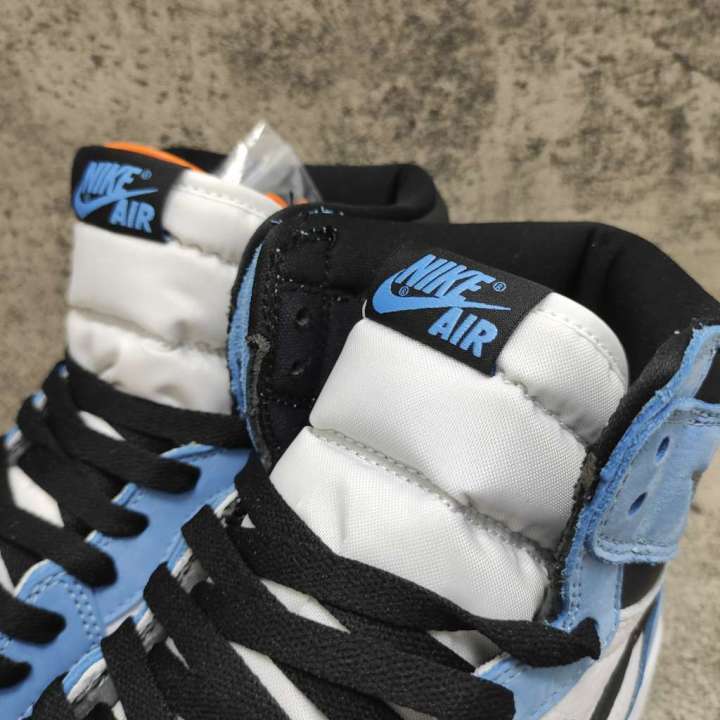 retro high white university blue black