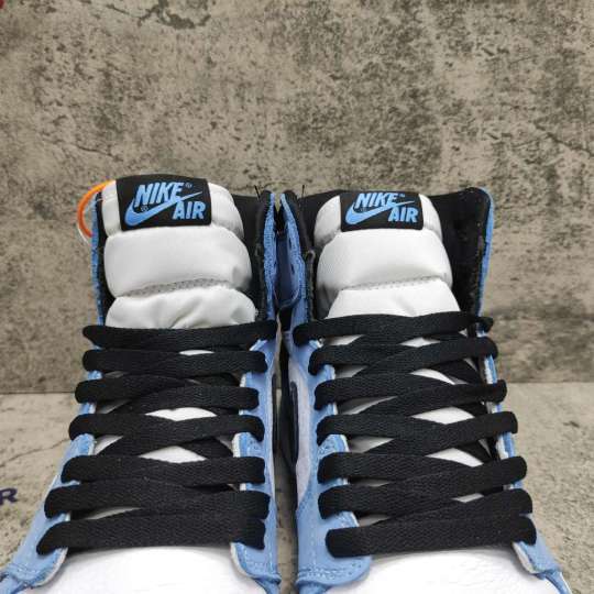 retro high white university blue