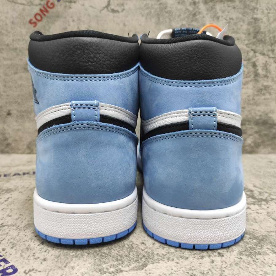 retro high white university blue black