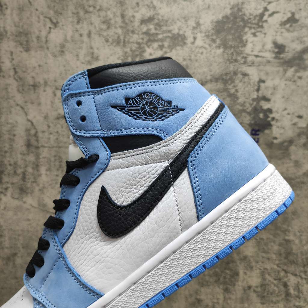 retro high white university blue