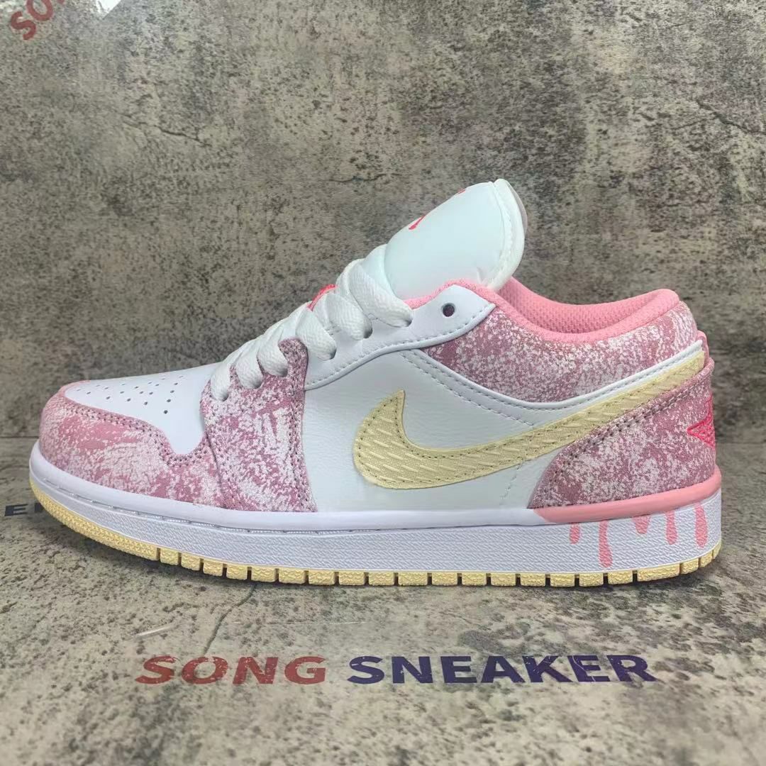 jordan 1 low custom paint