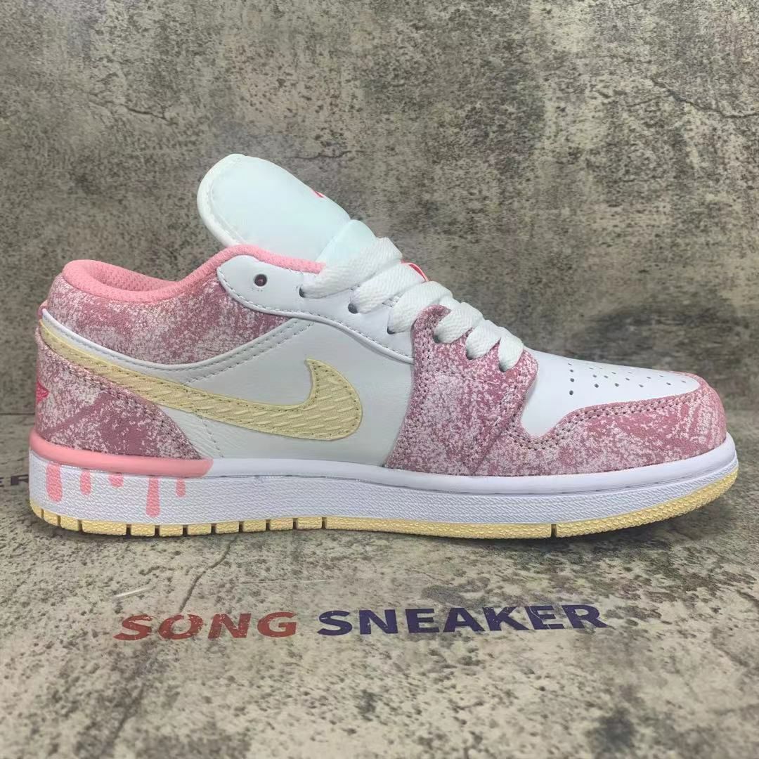 nike air jordan 1 low paint drip