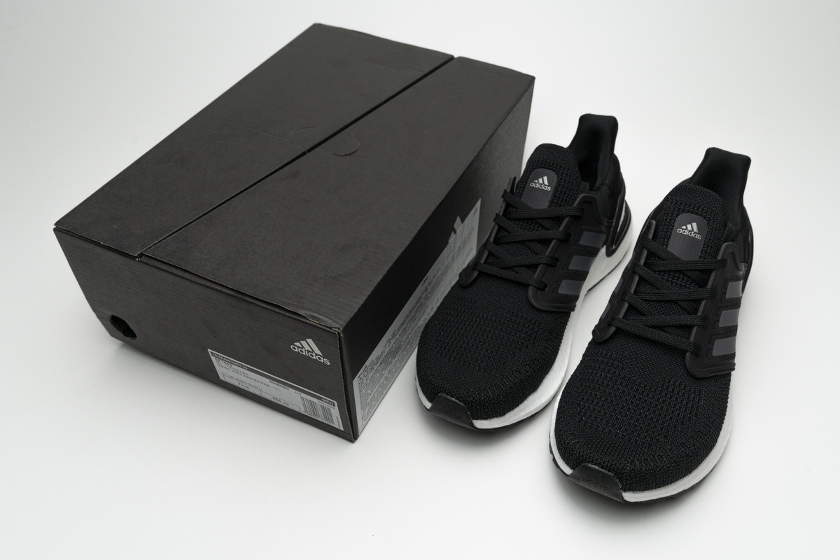Adidas Ultra Boost 20 Core Black Night Metallic EF1043