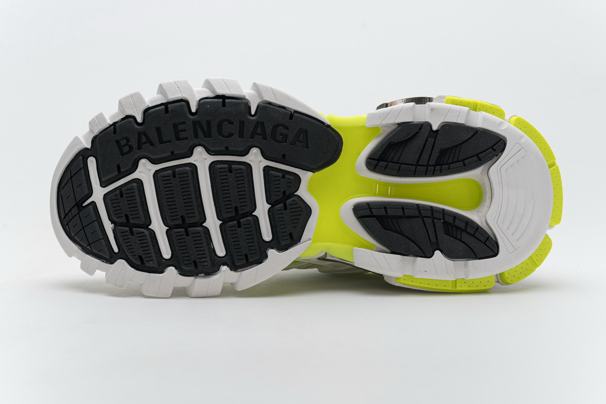 Balenciaga Track 2 Sneaker White Fluo Yellow 568515 W2ON3 9073