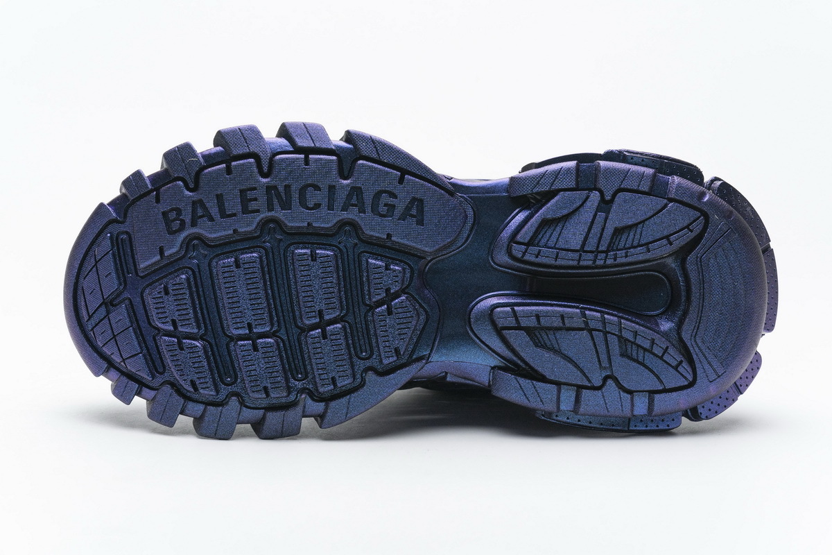 Blenciaga Track 2 Sneaker Black Green (No lights) 568615 W2MA1 5610