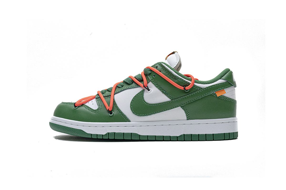 LJR Nike Dunk Low Off-White Pine Green CT0856-100