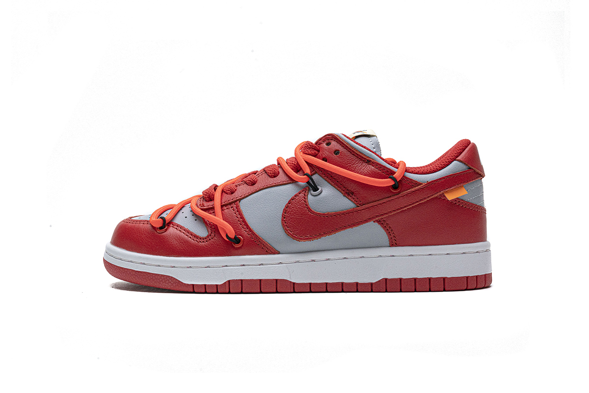LJR Nike Dunk Low Off-White University Red CT0856-600
