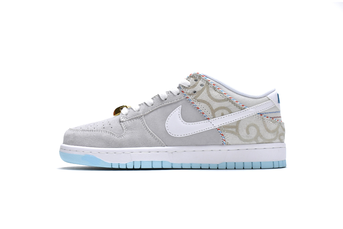 Nike Dunk Low Barber Shop Grey DH7614-500