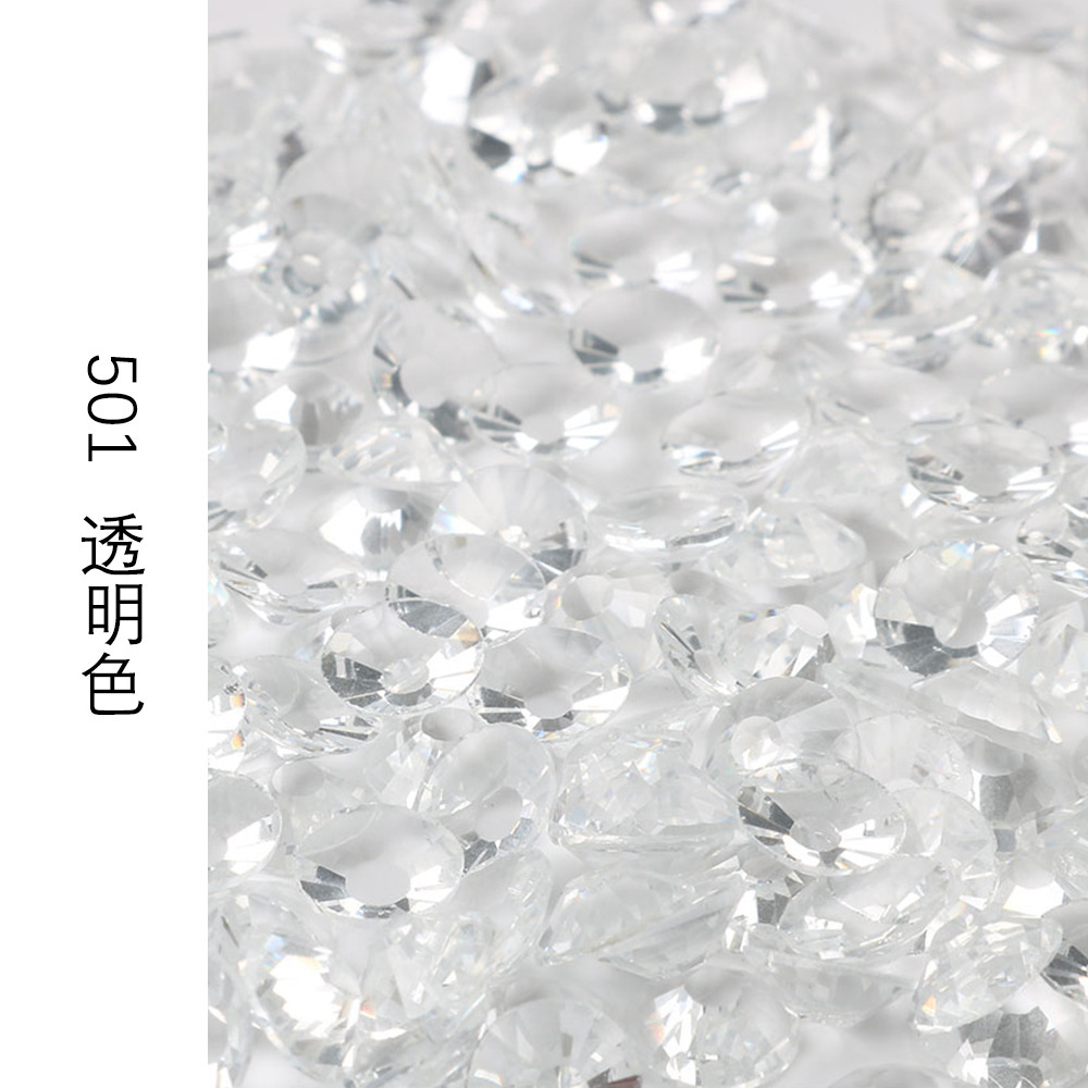 501 SS3 SS4 SS5 SS6 SS8 Wholesale small bags transparent glass Flat Back  Rhinestone