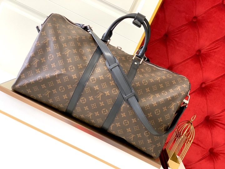 Louis Vuitton LV Keepall Escale blue Leather ref.190464 - Joli Closet