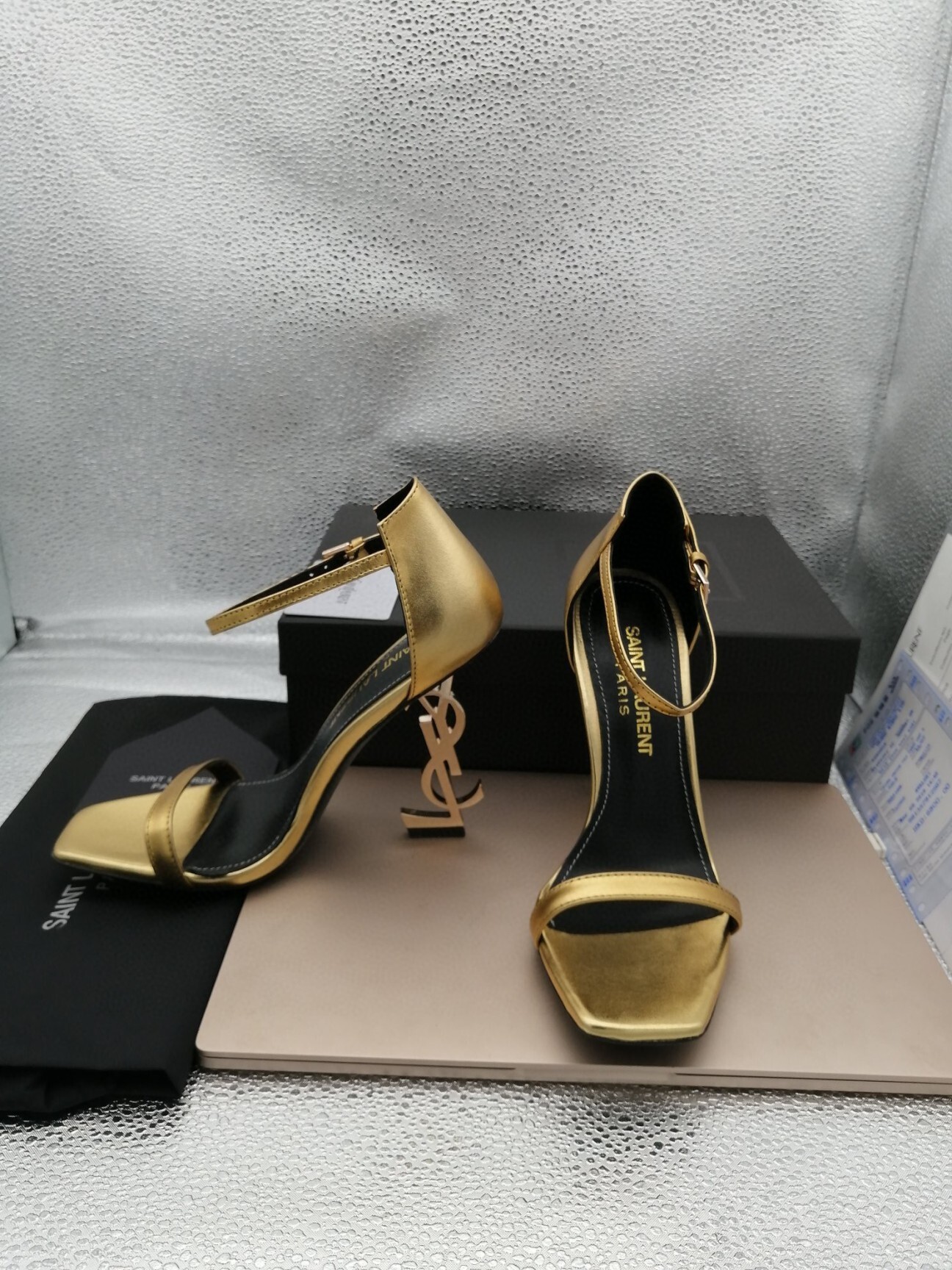 saint laurent cassandra heel