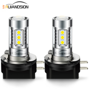 2X 2000Lm H11B H8B Car LED Head Light Auto Fog Lamp 10V-30V 12V 24V 6000K For KIA Ford Fiesta High Power 6W 0.5A
