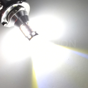 2pcs 10-30V H11B 3030 16 LED White Fog Light Front DRL Bulb for KIA Hyundai Ford