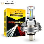 Ruiandsion P45T BA20D Led Light Moped Scooter Motorcycle Headlamp 12V 24V 13.56W White Yellow Overseas Warehouse Ruiandsion,BA20D led light,motorcycle headlight,P45T led