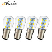 Ruiandsion B15 BA15D LED Chandeliers Transparent Cover Lamp Sewing Machine Lamp White Warm White 220V 300LM