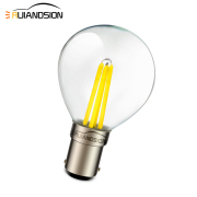 Ruiandsion 1X 2X 10X B15 BA15D LED Filament Bulb AC 220V 3W White Warm White High bright glass shape lamp suitable for chandelier Kitchen and Sewing machine On Sale