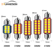 Ruiandsion Super Bright Festoon Canbus LED Auto Lamp 31mm 36mm 39mm 41mm