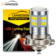 Ruiandsion P26S LED Motorcycle Brake Light Motorcycle Headlights 12V 24V 6.36W White Customized