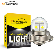 Ruiandsion P26S Motorcycle Headlight Led Blub Motorcycle Light White Wide voltage 6V 12V 24V White Warm White