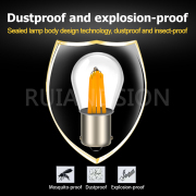 Ruiandsion NEW New BA15S P21W 1156 Filament LED Car White Bulb Backup Reverse Light 12V 24V 48V