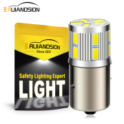 Ruiandsion BA20S LED Motorbike Headlight Bulb Motorcycle Turn Signal 6V 12V 24V White Warm White
