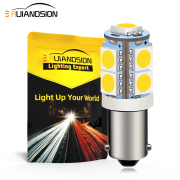 Ruiandsion BA9S cars with light interiors 12V Yellow