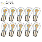 Ruiandsion 1157 Led Head Lamp For Car Replacement Bulb 12V Yellow White