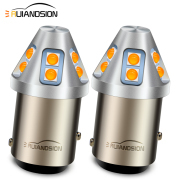 Ruiandsion 1157 Car Parking Light Bulbs Replacement 10-60V Yellow Red