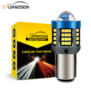 Ruiandsion BA20D P45T Moto Led Motorcycle Headlight Bulbs Dual Color Hi/Lo Beam Fog Lamp 1200lm 12-80V 12V 24v 48V