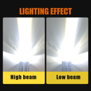 Ruiandsion Best Led Headlight Bulbs For Motorcycles 30W White 12V 24V Ruiandsion Motorcycle LED Light Bulb BA20D H4 H6M P15D-25-3 Ruiandsion,Motorcycle Light,LED Light