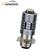 Ruiandsion Best Led Headlight Bulbs For Motorcycles 30W White 12V 24V Ruiandsion Motorcycle LED Light Bulb BA20D H4 H6M P15D-25-3 Ruiandsion,Motorcycle Light,LED Light