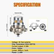 China supplier P26S Universal Motorcycle LED Headlight Bulb 6V 12V 24V Ruiandsion,universal motorcycle led,motorcycle led headlight,led headlight bulb 6v,daytime running light,moped light,motorcycle headlight bulb