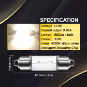 Glove Compartment Light 12.8V Warm White Glove Compartment Light 12.8V Warm White map light,dome light,dome reading light,door light,car welcome light,Glove Compartment Light