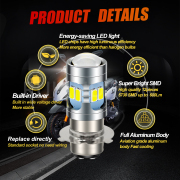 White Scooter Headlight LED P26S P15D-25-3 Factory Sell White Scooter Headlight LED P26S P15D-25-3 Factory Sell electric scooter with led lights,mobility scooter headlight,headlight for scooter,Motorcycle Headlight Upgrade Kit,OEM LED Motorcycle Lights,Wholesale LED Headlights Europe,Direct Replacement LED for P26S,P26S LED Motorcycle Bulb 6-30V,ruiandsion