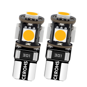 T10 Canbus Led Bulb W5W 501 Warm White T10 Canbus Led Bulb W5W 501 Warm White T10 LED Bulb Canbus,194 LED Bulb Canbus,Interior Dome Light LED Bulb Canbus,Courtesy Light LED Upgrade,Side Marker LED Bulb 194 Error Free,Dome Light LED Replacement,Error Free LED Replacement Bulbs
