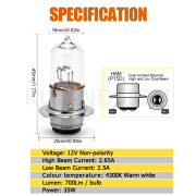 Ruiandsion H6M Motorcycle Halogen Bulb 700LM High/Low Dual Beam 4300K 12V 2pcs Ruiandsion H6M Motorcycle Halogen Bulb 700LM High/Low Dual Beam 4300K 12V 2pcs 35W motorcycle halogen lamp,H6M headlight bulb for ATV,best H6M halogen bulb,Ruiandsion H6M bulb,12v motorcycle headlight bulb,Factory direct,halogen bulb,ontimedelivery,fastshipping