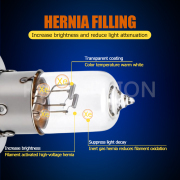 Ruiandsion H6M Motorcycle Halogen Bulb 700LM High/Low Dual Beam 4300K 12V 2pcs Ruiandsion H6M Motorcycle Halogen Bulb 700LM High/Low Dual Beam 4300K 12V 2pcs 35W motorcycle halogen lamp,H6M headlight bulb for ATV,best H6M halogen bulb,Ruiandsion H6M bulb,12v motorcycle headlight bulb,Factory direct,halogen bulb,ontimedelivery,fastshipping