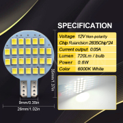 Ruiandsion T10 W5W 501 Trunk Light LED Dome Instrument Panel Light Warm White 12V 2pcs Ruiandsion T10 W5W 501 Trunk Light LED Dome Instrument Panel Light Warm White 12V 2pcs Ruiandsion,automotive LED wholesale,bulk T10 bulbs for distributor,car club lighting accessory,license plate LED bulb,T10 interior car light,OEM,CE certified,ROHS,Factory,Best T10