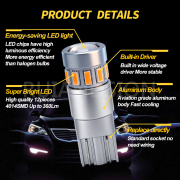 Ruiandsion Car Motorcycle Truck T10 194 LED Side Marker Clearance Lights 6V 12V 24V White Amber Ruiandsion Car Motorcycle Truck T10 194 LED Side Marker Clearance Lights 6V 12V 24V White Amber T10LEDBulb,W5WLED,6to30VLED,TruckSideMarker,194LEDWholesale,AmberWedgeBulb,MotorcycleInstrumentLight,HeavyDutyLED,AutomotiveLightingDistributor
