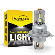 H4 LED Headlight Bulb H4 / H19 / PU43t-3, 2800LM, Triple Copper-Aluminum Fan Cooling H4 LED Headlight Bulb H4 / H19 / PU43t-3, 2800LM, Triple Copper-Aluminum Fan Cooling whosales,engineering vehical,fog bulbs,Plug-and-play,H4 led