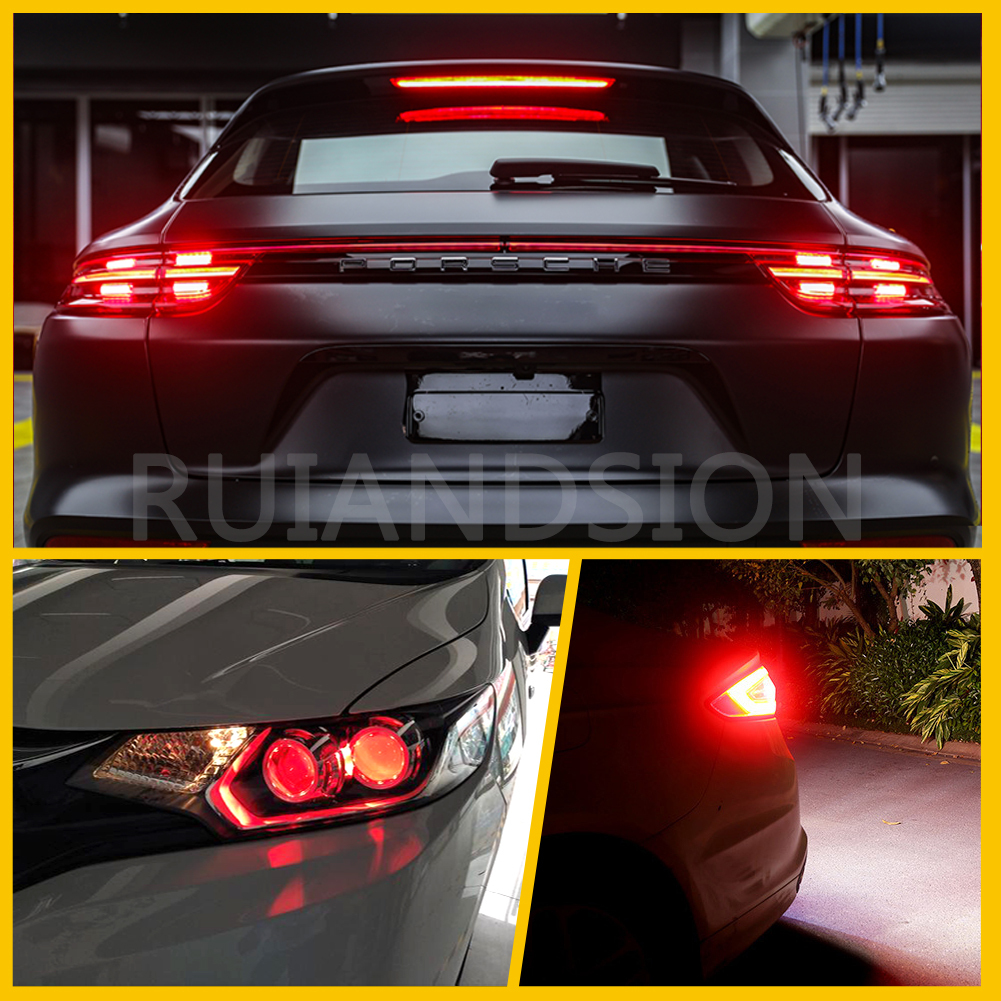 Ruiandsion BAZ15D Dual Beam Car Reverse Light Bulb 10-60V Yellow White Red Ruiandsion BAZ15D Dual Beam Car Reverse Light Bulb 10-60V Yellow White Red Car Reverse Light Bulb