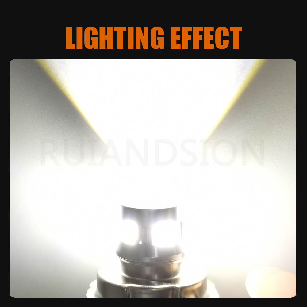 China supplier P26S Universal Motorcycle LED Headlight Bulb 6V 12V 24V Ruiandsion,universal motorcycle led,motorcycle led headlight,led headlight bulb 6v,daytime running light,moped light,motorcycle headlight bulb