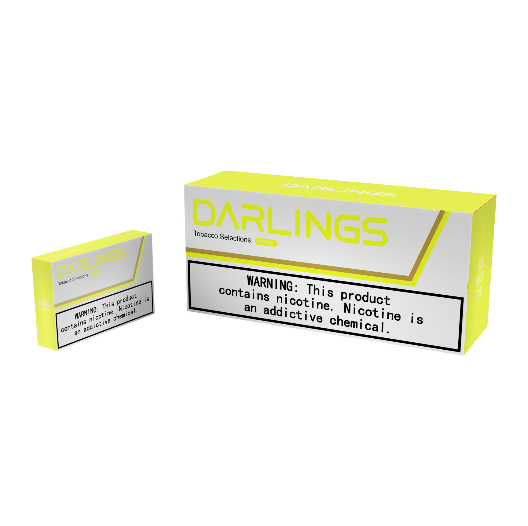 Tobacco heat sticks for iqo s marlbor o heet s cigarett e heating hn b device with Yellow